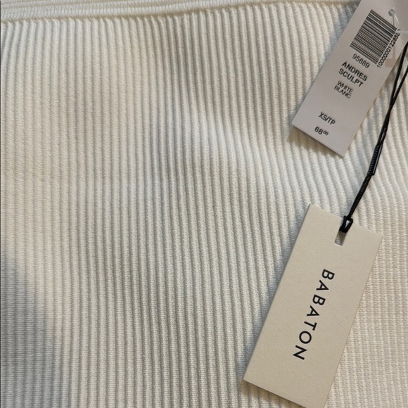 White Babaton (Aritzia) Women’s Bandage Skirt - Picture 2 of 2